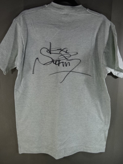 【hand signed autograph】 Ricky Fuji "Sexy Storm HARD ROCK MANIA" T-shirt