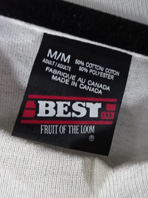 【hand signed autograph】 Leather Face Chainsaw Illustration T-Shirt (1)(IWA / White)