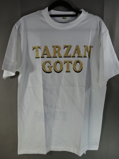 Tarzan Goto  "TARZAN GOTO" T-Shirt (1) (White)