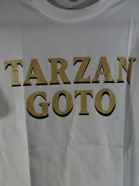 Tarzan Goto  "TARZAN GOTO" T-Shirt (1) (White)