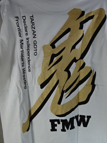 Tarzan Goto  "TARZAN GOTO" T-Shirt (1) (White)