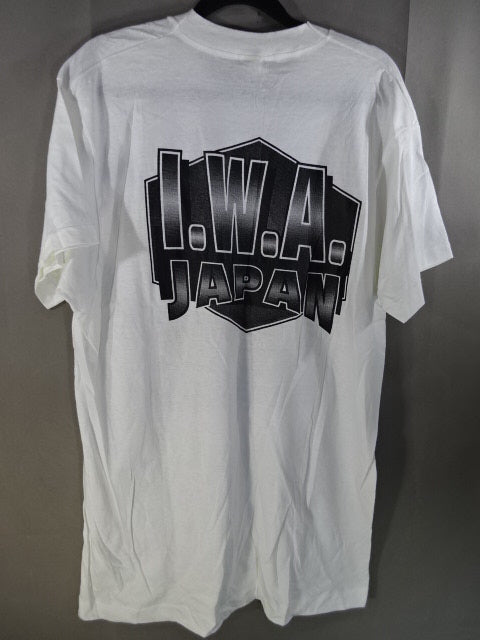 【hand signed autograph】 Crypto Keeper Illustration T-Shirt (1) (IWA / White)