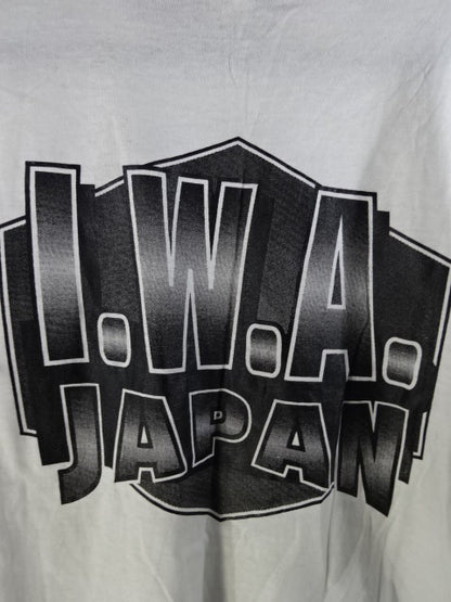 【hand signed autograph】 Crypto Keeper Illustration T-Shirt (1) (IWA / White)