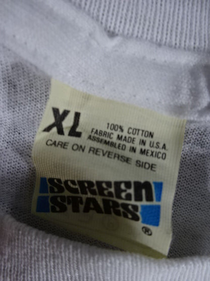 【hand signed autograph】 Crypto Keeper Illustration T-Shirt (1) (IWA / White)