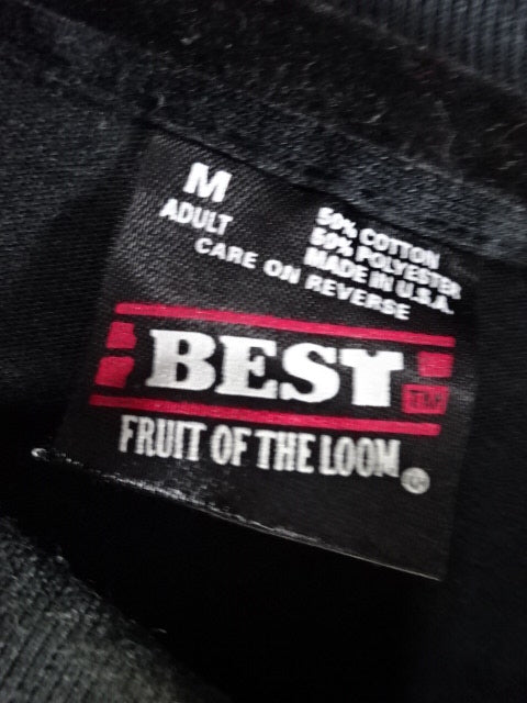 【hand signed autograph】 Leather Face Illustration T-Shirt(6)(IWA / Black)