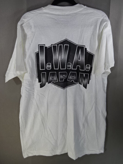 【hand signed autograph】 Crypto Keeper Illustration T-Shirt (2)(IWA / White)