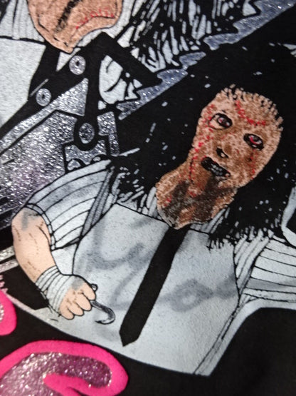 Leather Face Illustration Top