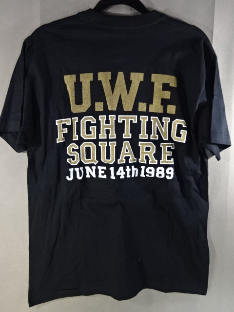 1989.7.24 UWF FIGHTING SQUARE T-shirt