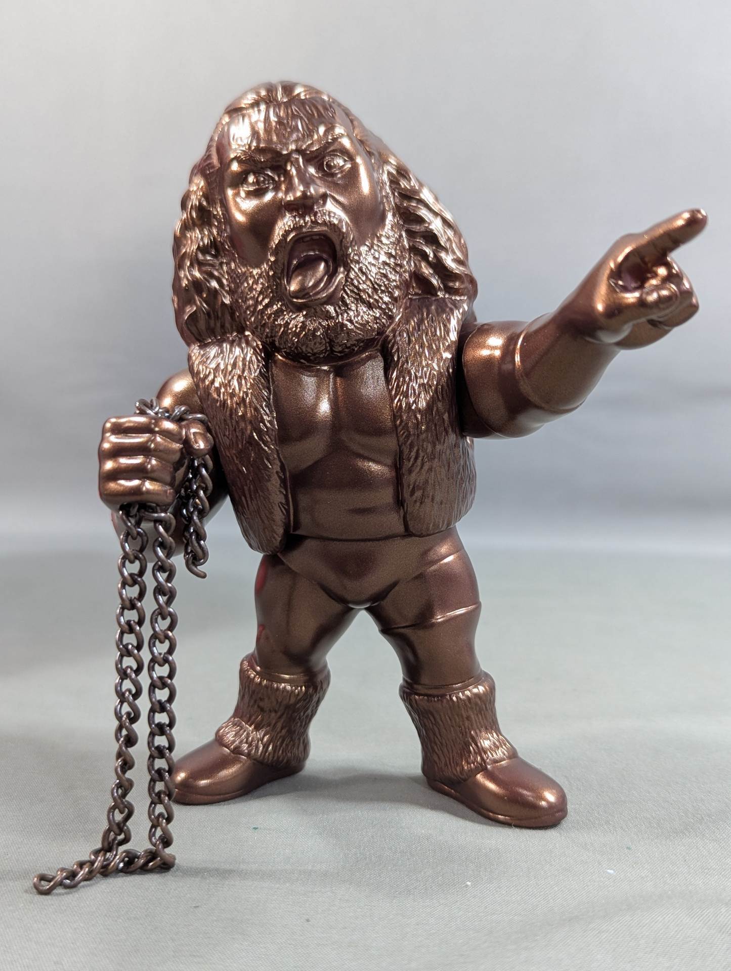 ★ All Japan Pro Wrestling 50th Anniversary Lottery ★ Bruiser Brody  Bronze Soft Vinyl