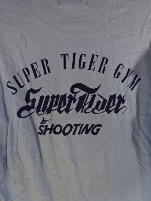 Super Tiger Gym T-Shirt (2) (Light Blue)