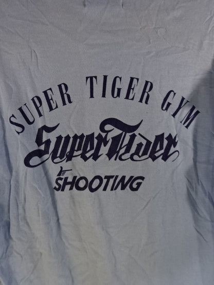 Super Tiger Gym T-Shirt (2) (Light Blue)
