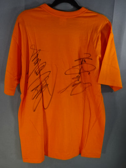 【2選手直筆サイン入り】金原弘光「KAA＾NEHARA」Tシャツ