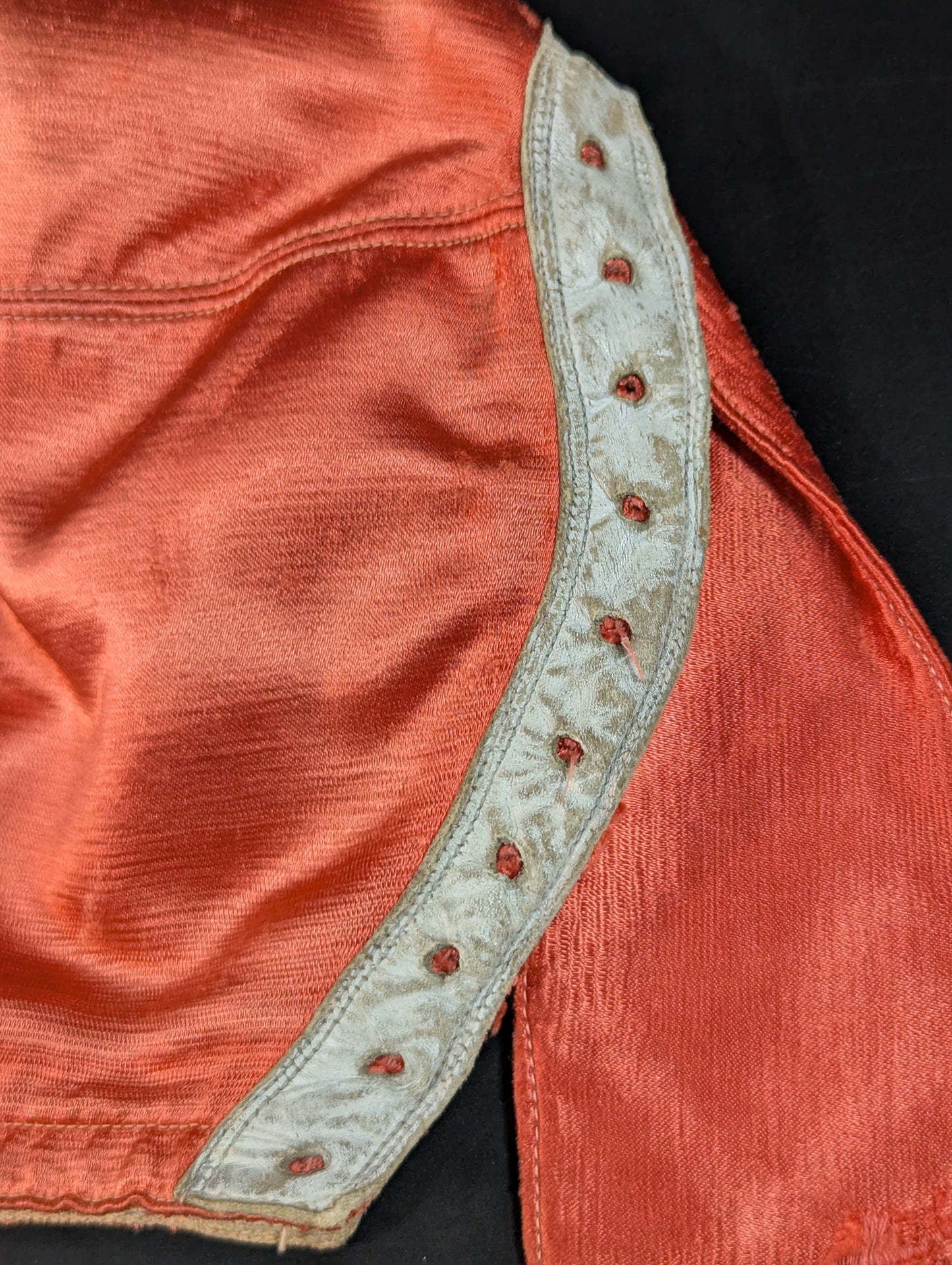 ★Mil Mascaras 1965 ~ long-term worn by him !! Red Satin MM2 ★