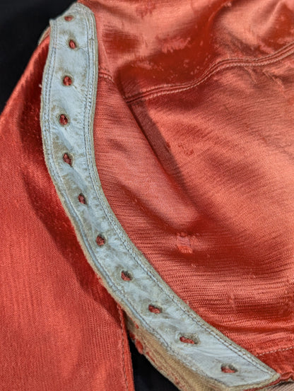 ★Mil Mascaras 1965 ~ long-term worn by him !! Red Satin MM2 ★