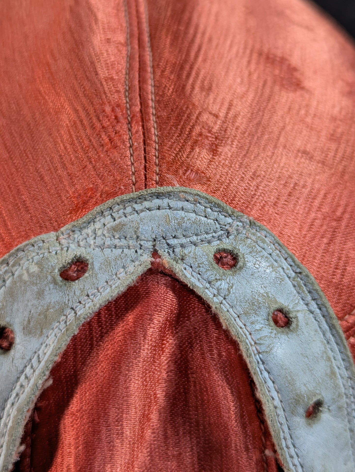 ★Mil Mascaras 1965 ~ long-term worn by him !! Red Satin MM2 ★