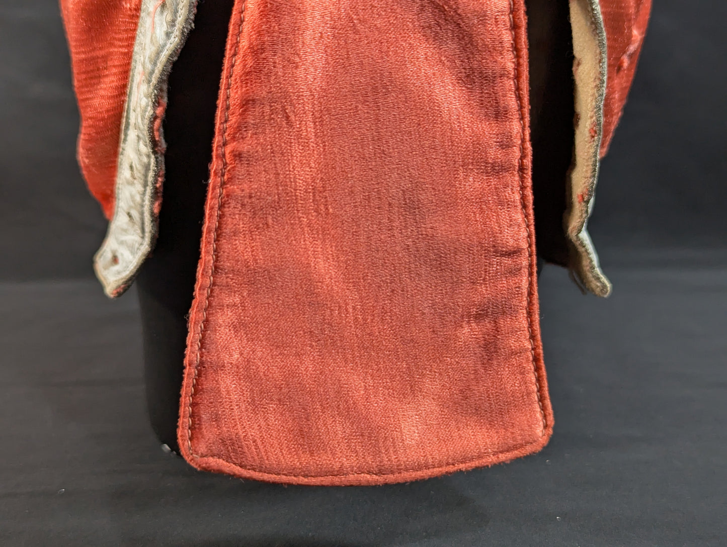 ★Mil Mascaras 1965 ~ long-term worn by him !! Red Satin MM2 ★