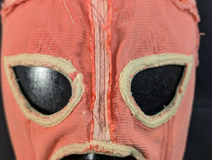 ★Mil Mascaras 1965 ~ long-term worn by him !! Red Satin MM2 ★