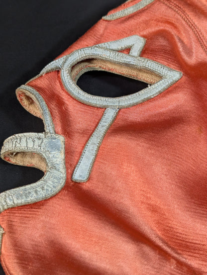 ★Mil Mascaras 1965 ~ long-term worn by him !! Red Satin MM2 ★