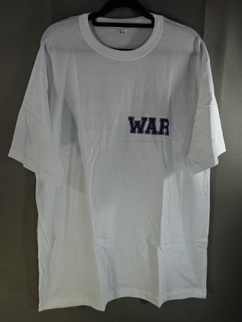WAR ロゴTシャツ②(ホワイト)