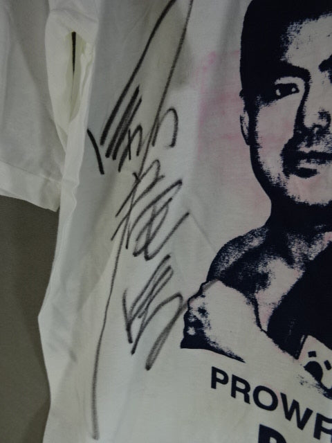 【直筆サイン入り】剛竜馬「GO GO RYUMA PROWRESTLING BAKA」Tシャツ