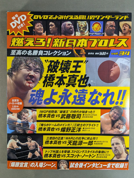 Burn! New Japan Pro Wrestling  vol.34