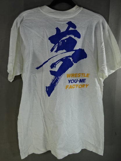 レッスル夢ファクトリー Tシャツ① (ホワイト)