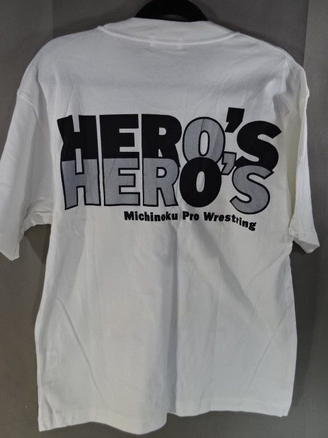 みちのくプロレス HERO'S イラストTシャツ