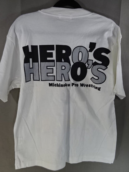 みちのくプロレス HERO'S イラストTシャツ