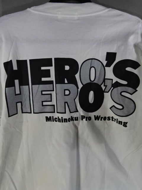 みちのくプロレス HERO'S イラストTシャツ