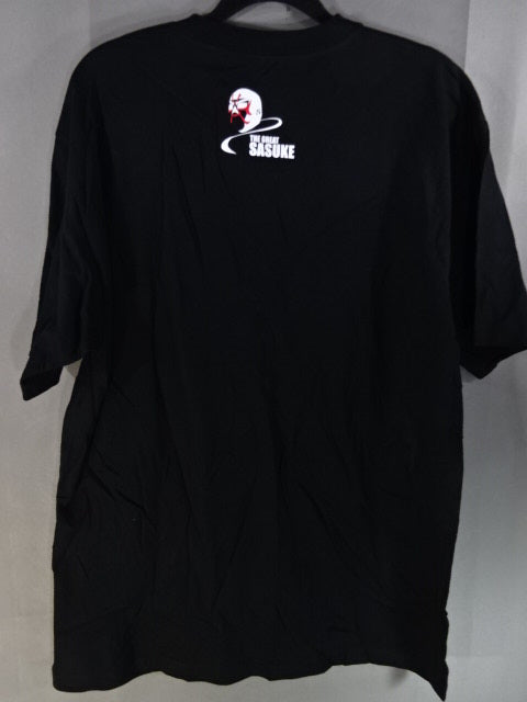 【直筆サイン入り】ザ・グレート・サスケ ピクチャーTシャツ①(ブラック)