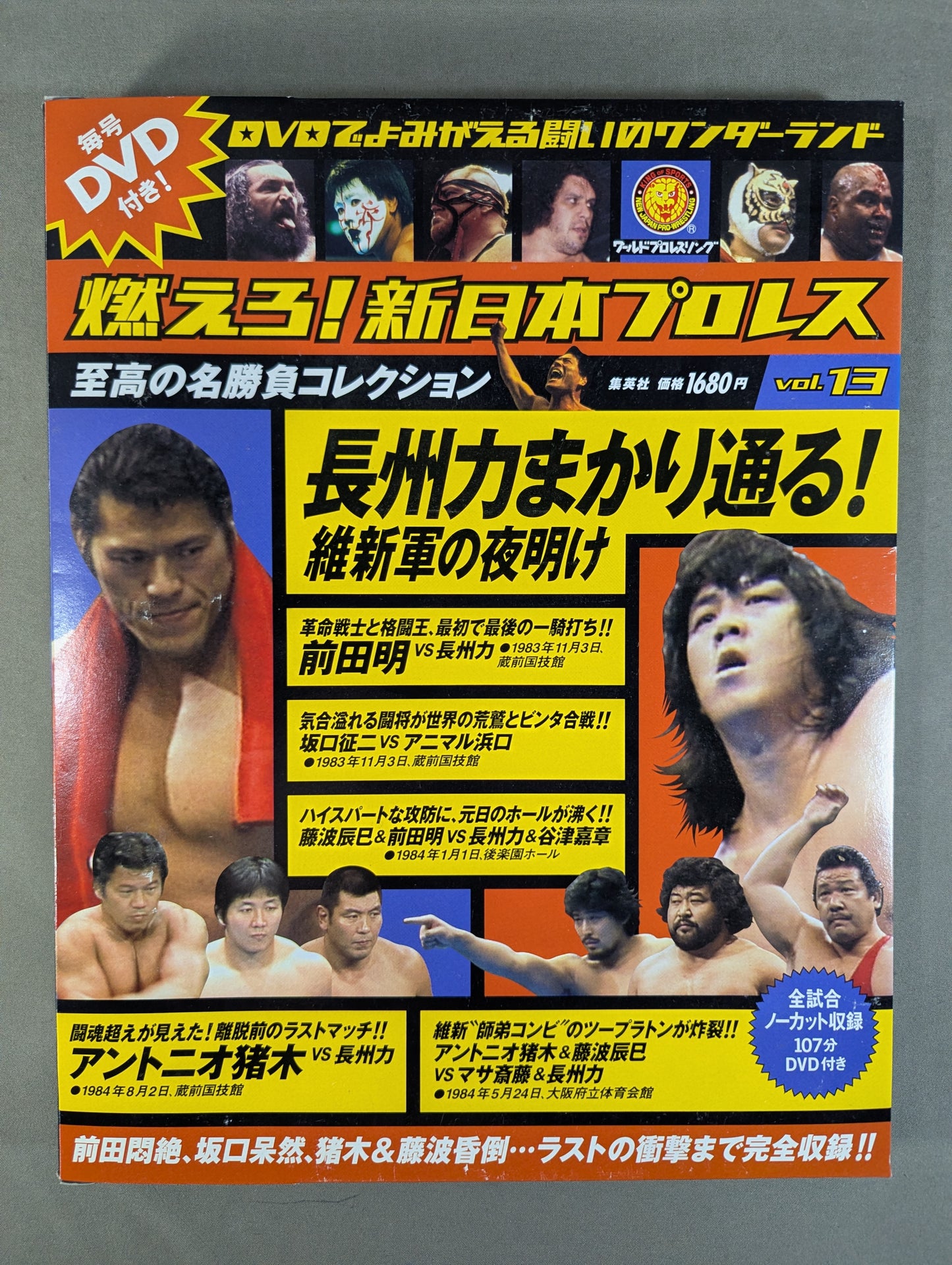 Burn! New Japan Pro Wrestling  vol.13