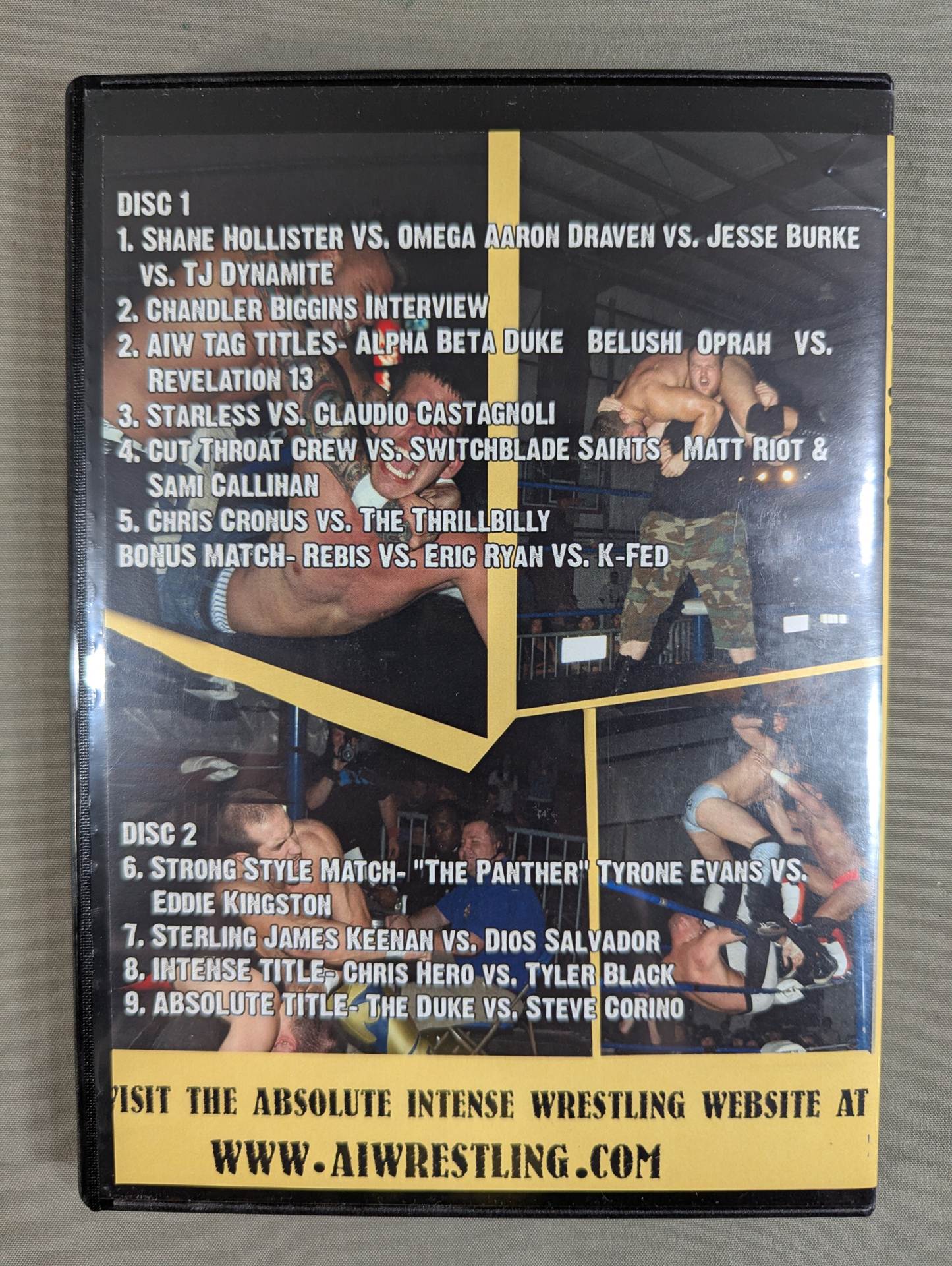 ★ABSOLUTE INTENSE Wrestling ★ TOMORROW NEVER DIES