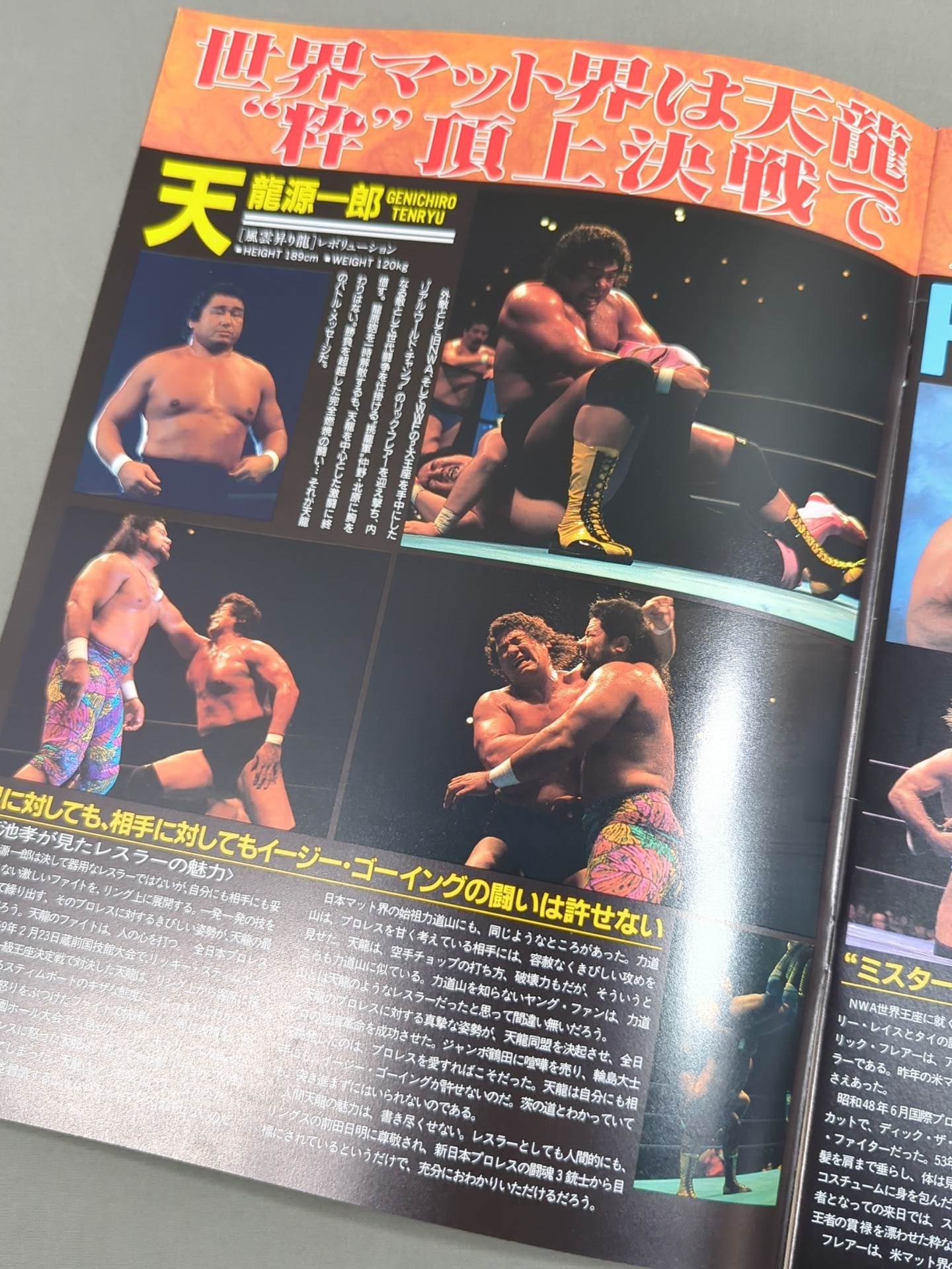 ★ Tenryu vs Flare★ SWS BATTLE MESSAGE '92