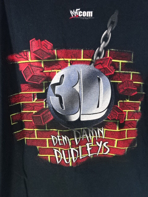 Dudley Boys T-Shirt (1) (WWF (2000) / Black)