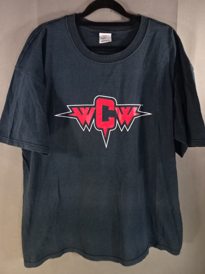 WCW Logo T-Shirt (1) (2001 (WCW) / Black)