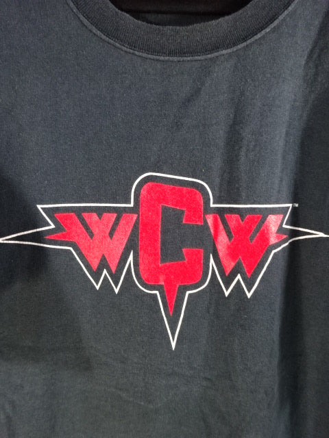 WCW Logo T-Shirt (1) (2001 (WCW) / Black)
