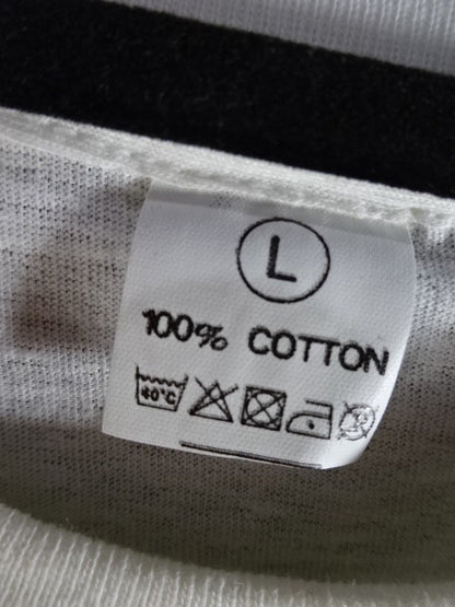 【hand signed autograph】 Terry Funk Illustration T-Shirt (1) (IWA / White)