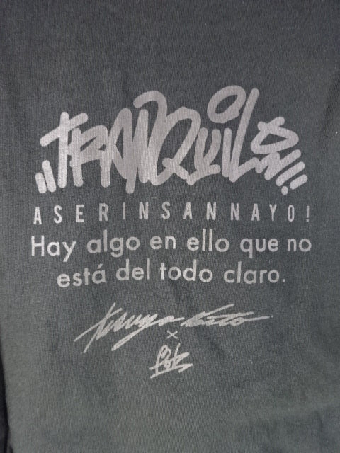 Tetsuya Naito ×BOBartwork Collaboration T-Shirt