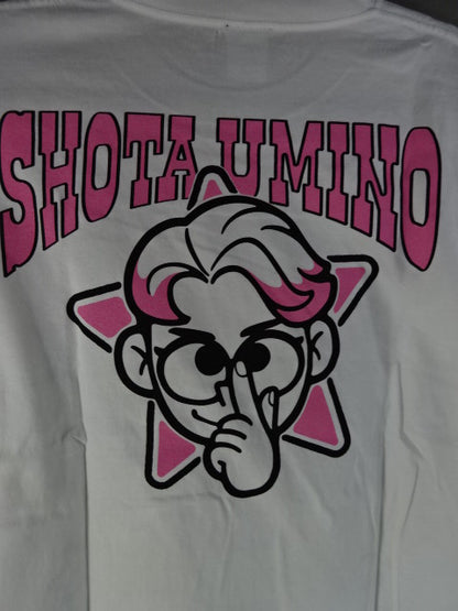 Shota Umino × Nielsen Collaboration Long Sleeve T-Shirt (1) (White)