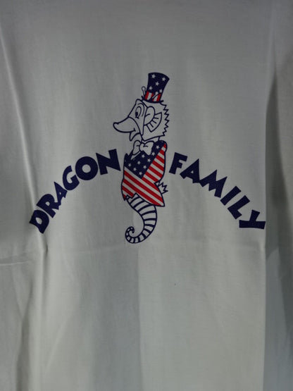 Tatsumi Fujinami  "DRAGON FAMILY" Illustration T-Shirt