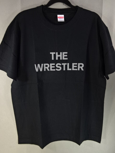 Katsuyori Shibata  "THE WRESTLER" T-Shirt (4) (Black/Reflector Print)