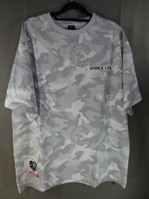 New Japan Pro Wrestling  50th Anniversary× AVIREX T-Shirt (1) (Camouflage)