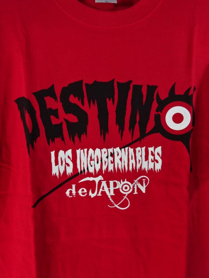 Tetsuya Naito "DESTINO" T-shirt (1) (Red)