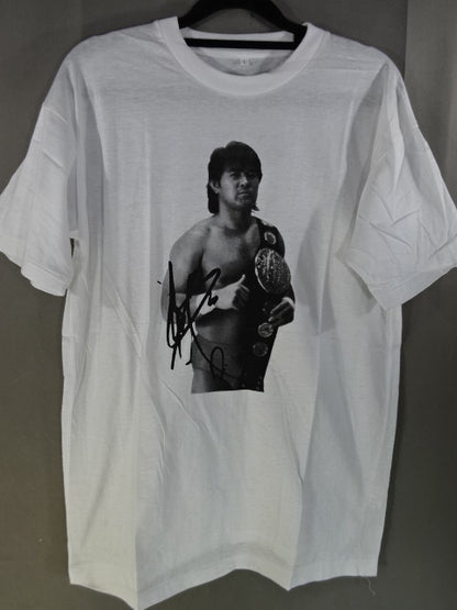 Muto Keiji  Black and White  Picture T-Shirts(1) (White)