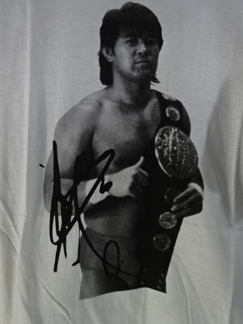 Muto Keiji  Black and White  Picture T-Shirts(1) (White)