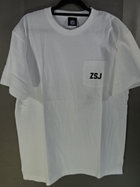 Zack Sabre Jr . Pocket T-Shirt (2) (White)