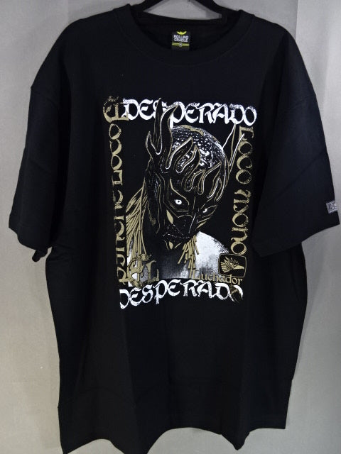 El Desperado × ROLLING CRADLE Collaboration T-Shirt (2) (Black× Gold)