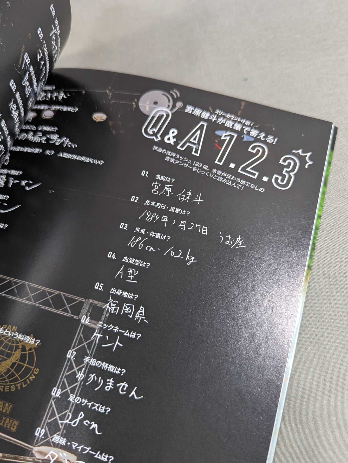 【hand signed autograph】 The best! Man Kento Miyahara 1st Visual Book (Venue Limited Cover ver.)