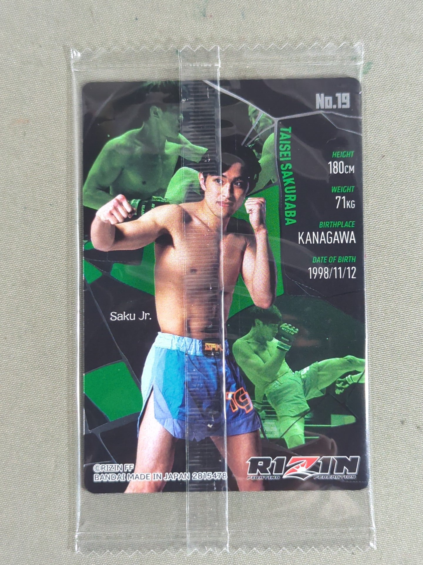 RIZIN ウエハースカード 2025 桜庭大世