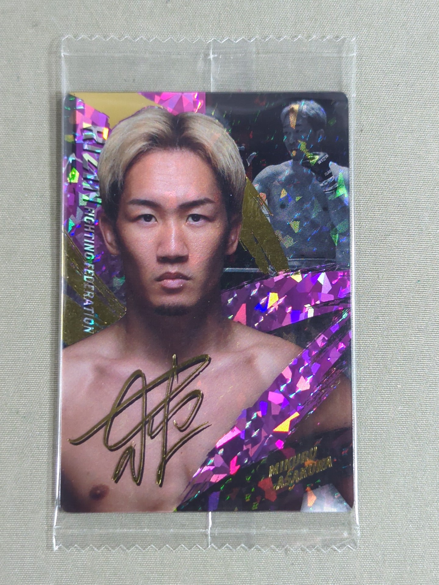 RIZIN Wafer Card 2025 Mikuru Asakura
